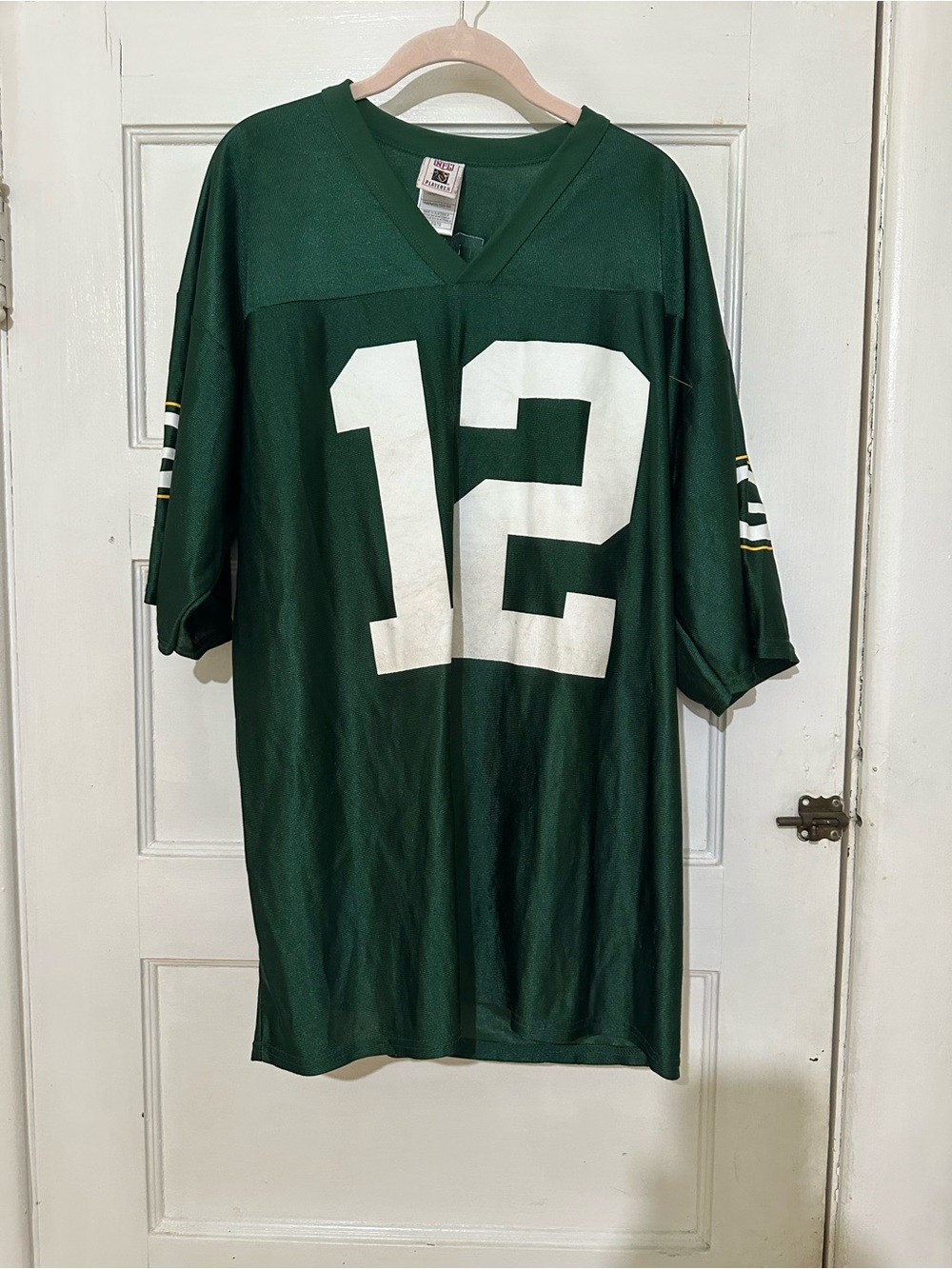 NFL Green Men’s #12 Football Jersey